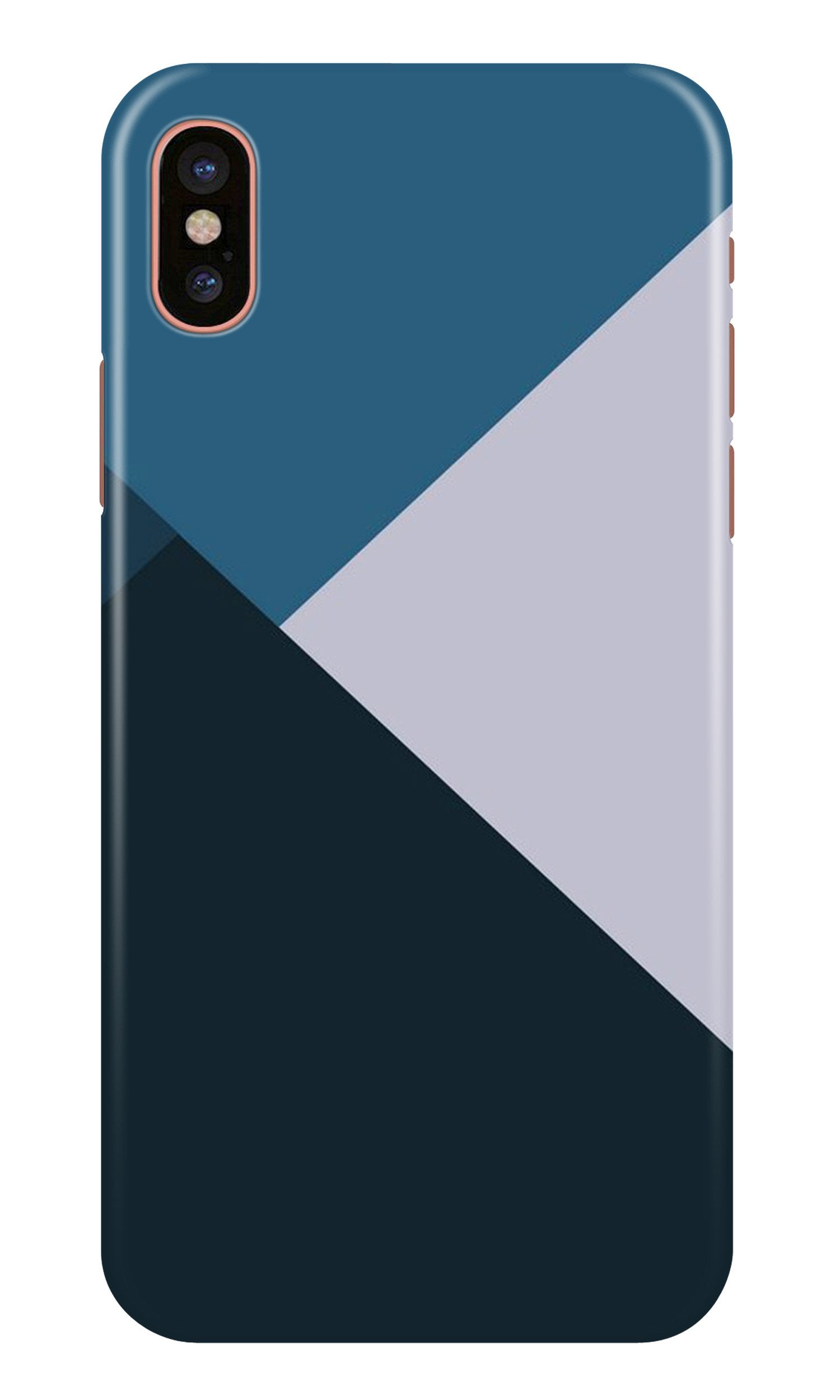 Blue Shades Mobile Back Case for iPhone X (Design - 188) Blue Shades Case for iPhone X (Design - 188)