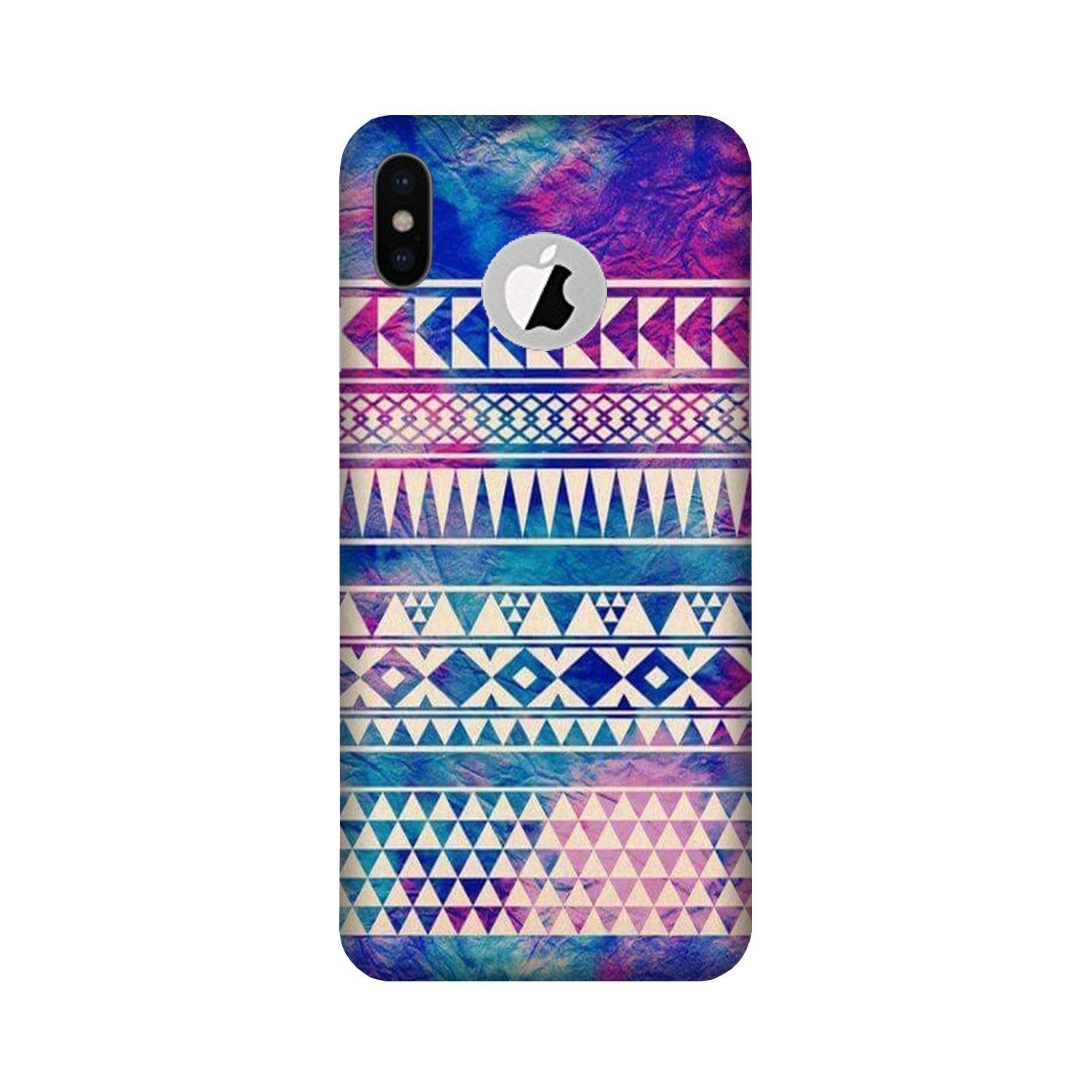 Modern Art Mobile Back Case for iPhone X logo cut (Design - 8) Modern Art Case for iPhone X logo cut