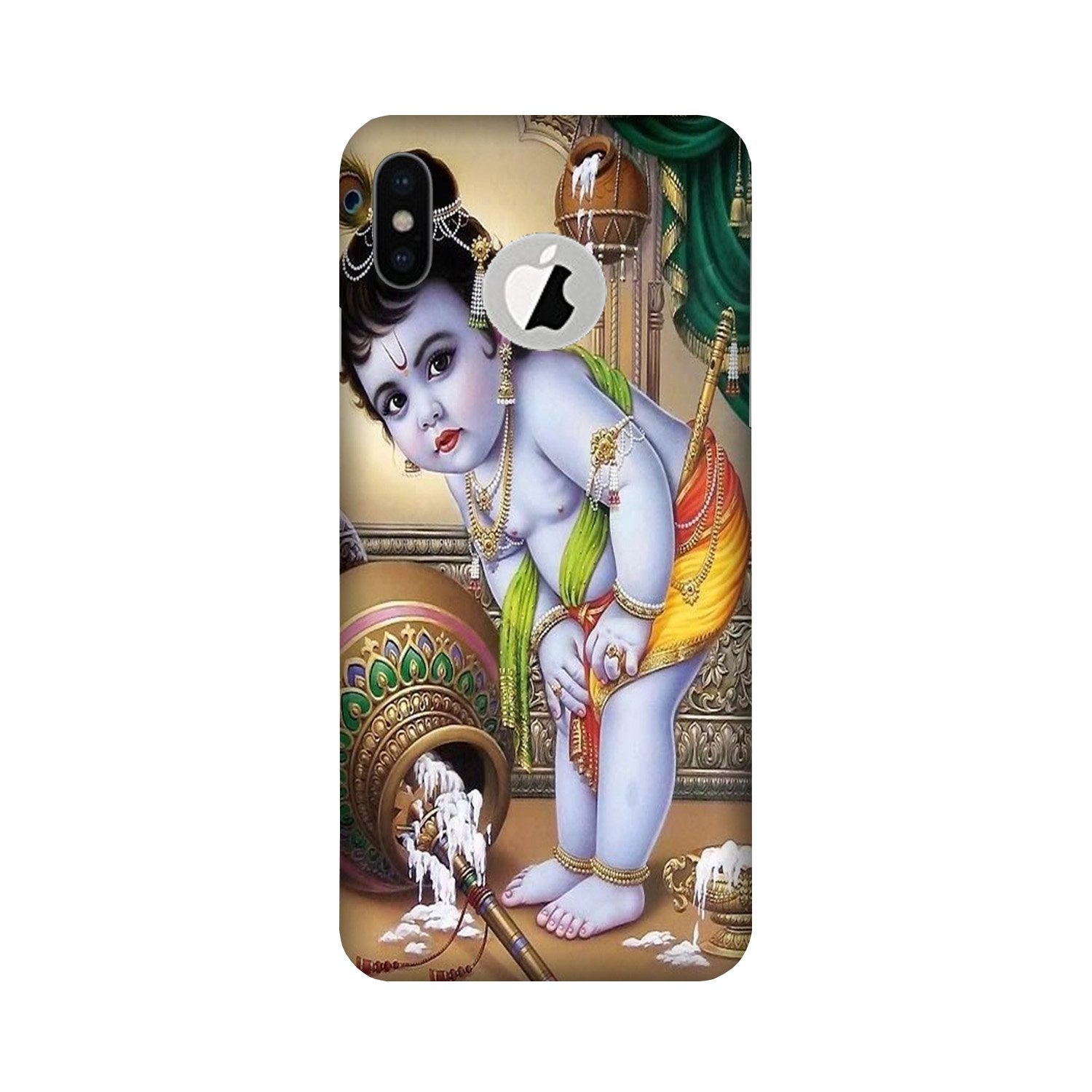 Bal Gopal2 Mobile Back Case for iPhone X logo cut (Design - 85) Bal Gopal2 Case for iPhone X logo cut