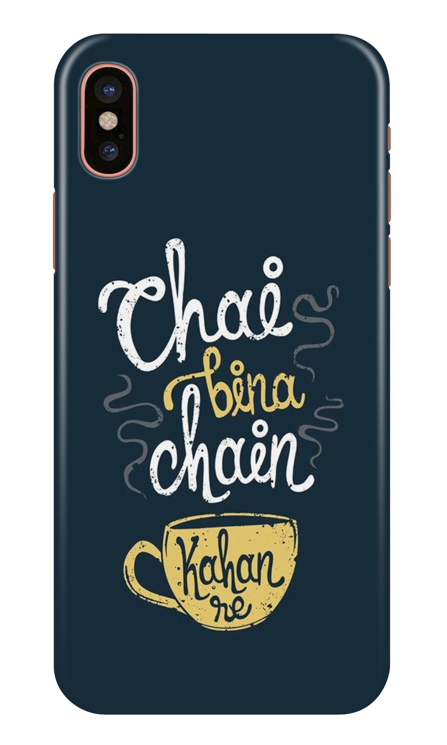 Chai Bina Chain Kahan Mobile Back Case for iPhone Xr (Design - 144) Chai Bina Chain Kahan Case for iPhone Xr (Design - 144)
