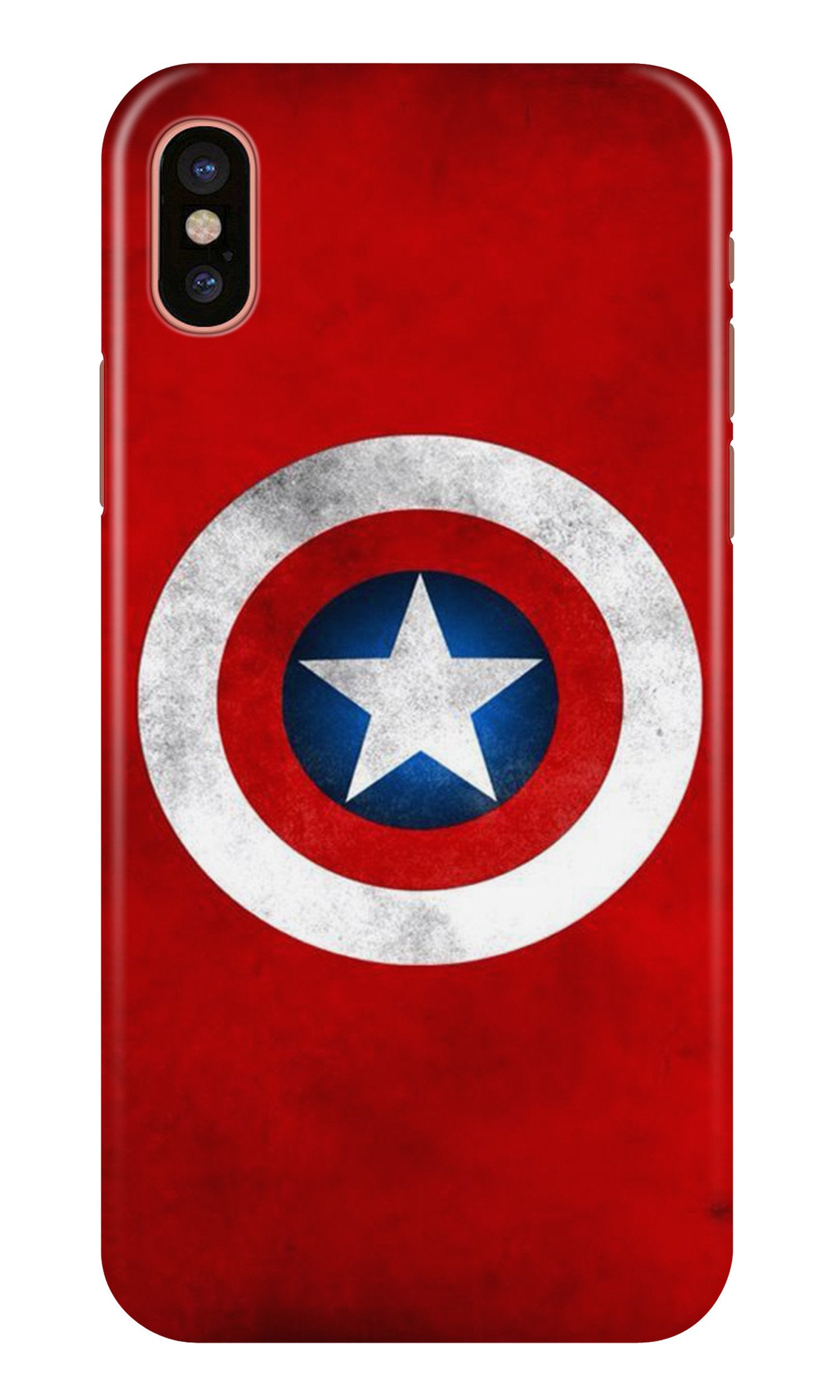 Captain America Mobile Back Case for iPhone Xr (Design - 249) Captain America Case for iPhone Xr (Design No. 249)