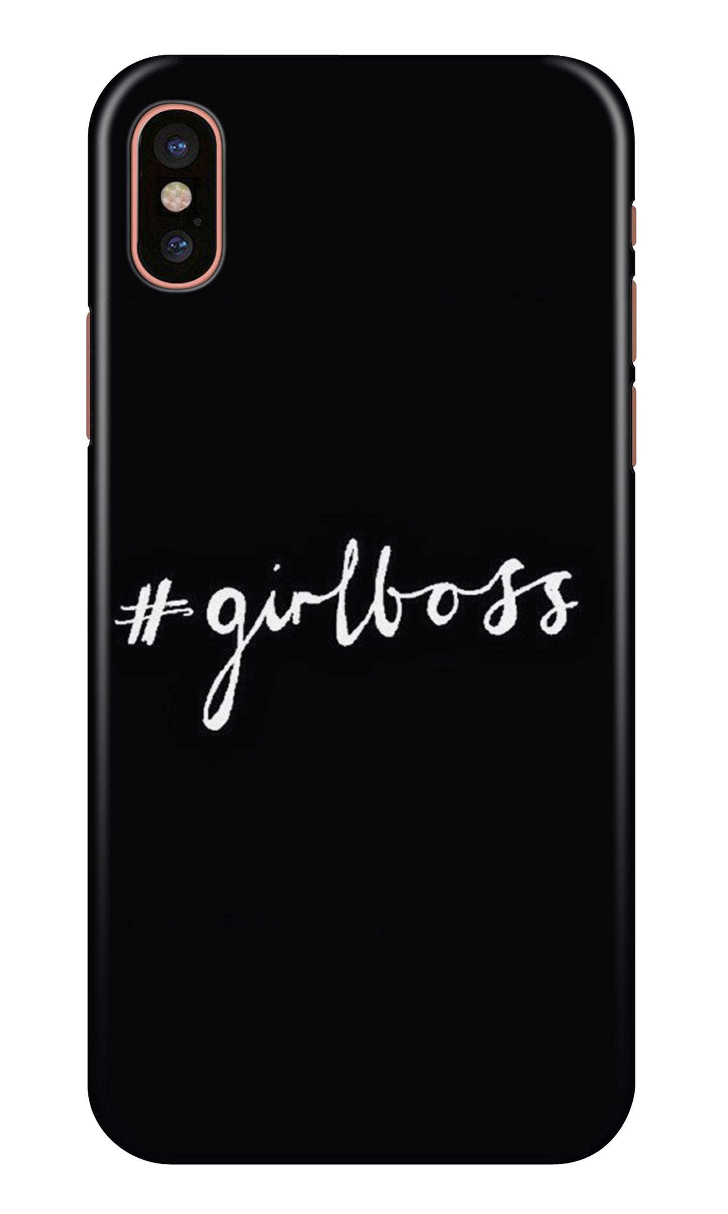 #GirlBoss Mobile Back Case for iPhone Xr (Design - 266) #GirlBoss Case for iPhone Xr (Design No. 266)