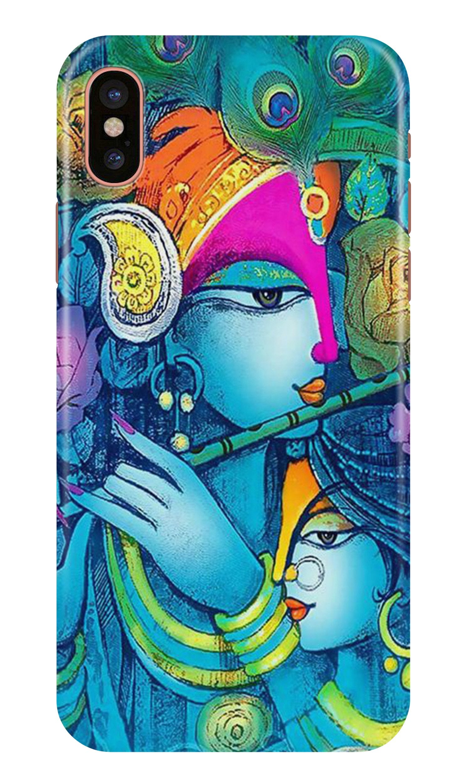 Radha Krishna Mobile Back Case for iPhone Xr (Design - 288) Radha Krishna Case for iPhone Xr (Design No. 288)
