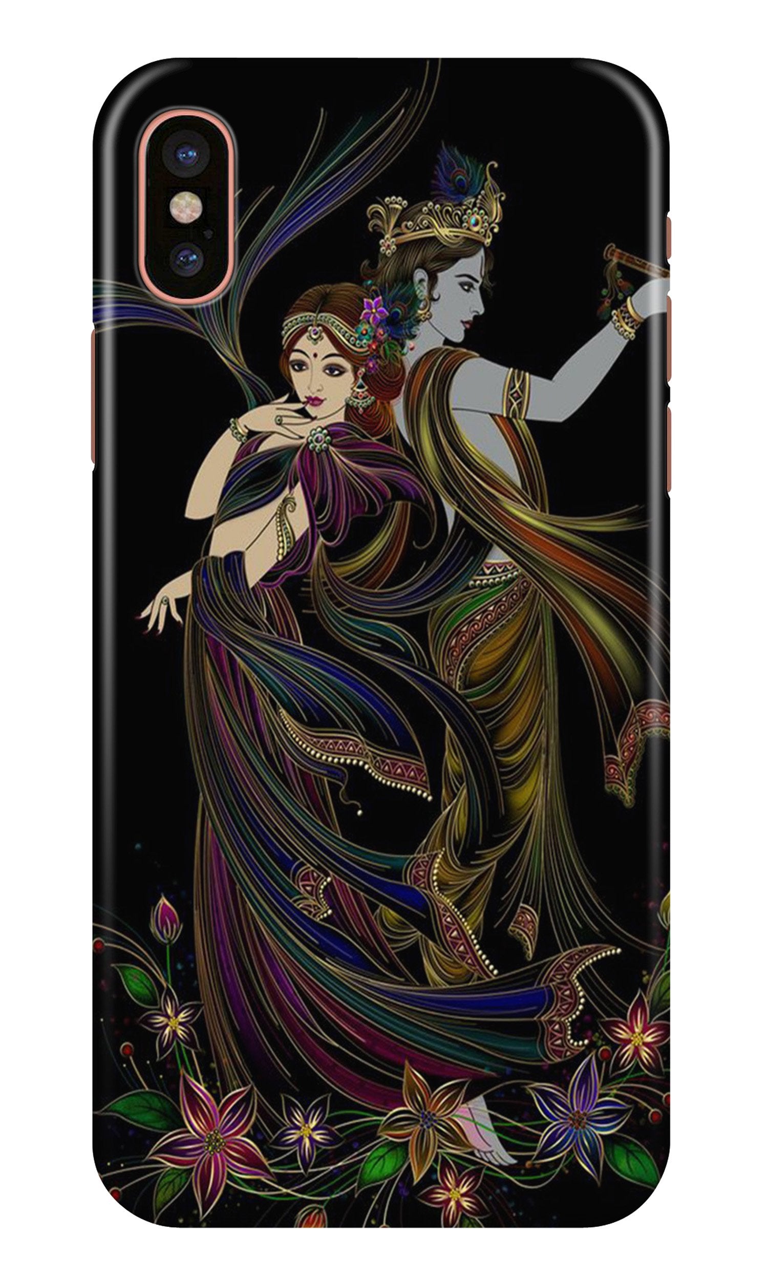 Radha Krishna Mobile Back Case for iPhone Xr (Design - 290) Radha Krishna Case for iPhone Xr (Design No. 290)