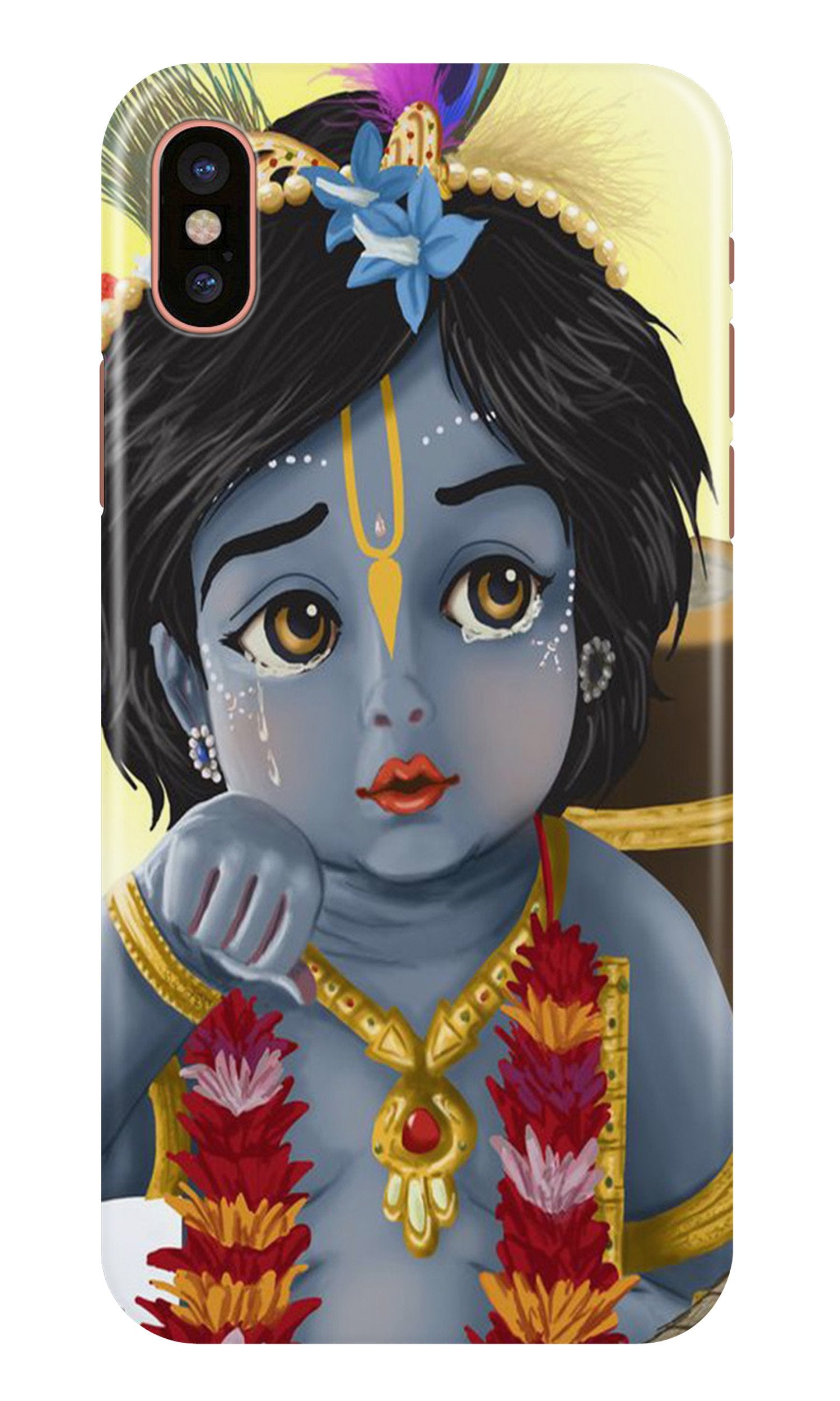 Bal Gopal Mobile Back Case for iPhone Xs (Design - 48) Bal Gopal Case for iPhone Xs