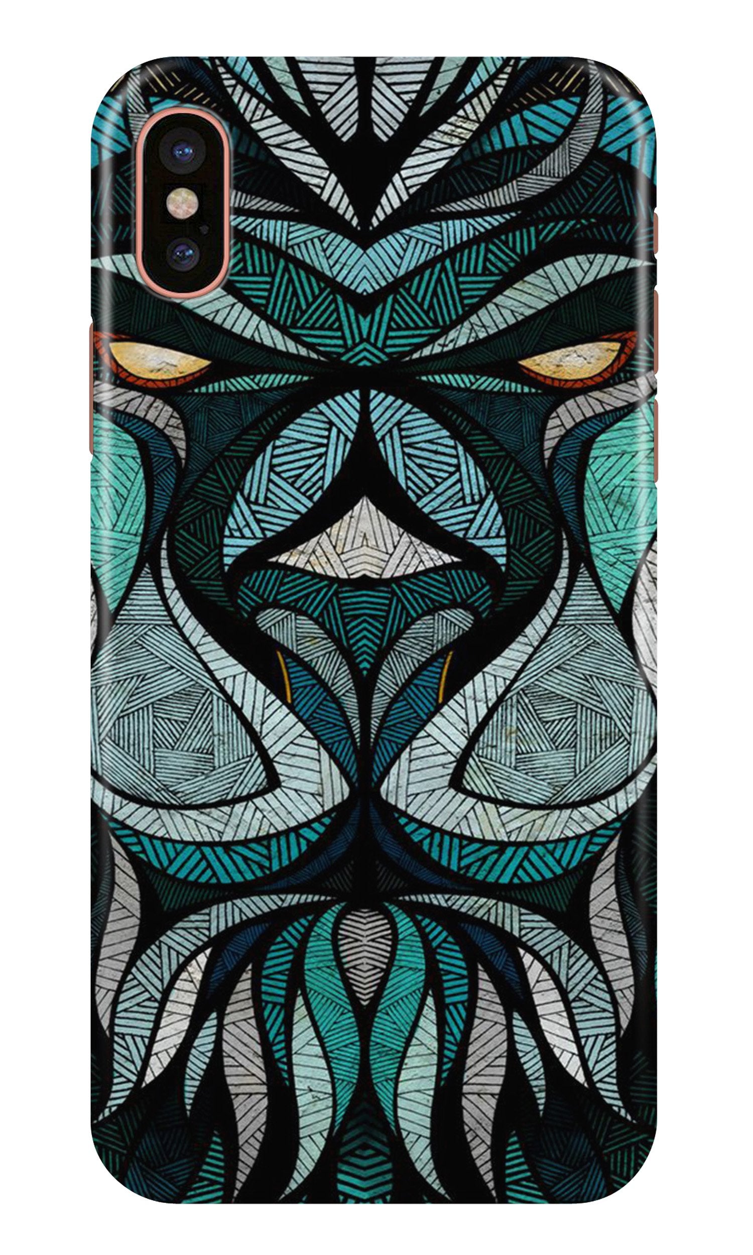 Lion Mobile Back Case for iPhone Xs (Design - 97) Lion Case for iPhone Xs
