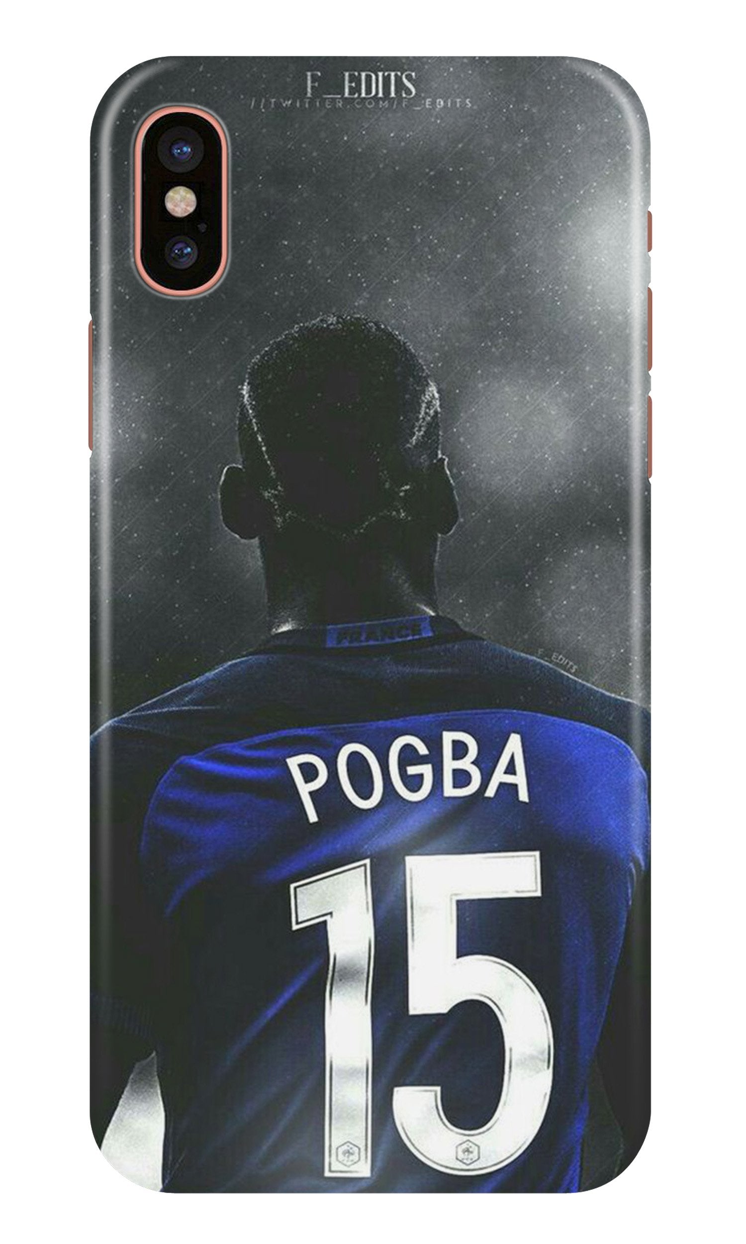 Pogba Mobile Back Case for iPhone Xs (Design - 159) Pogba Case for iPhone Xs (Design - 159)