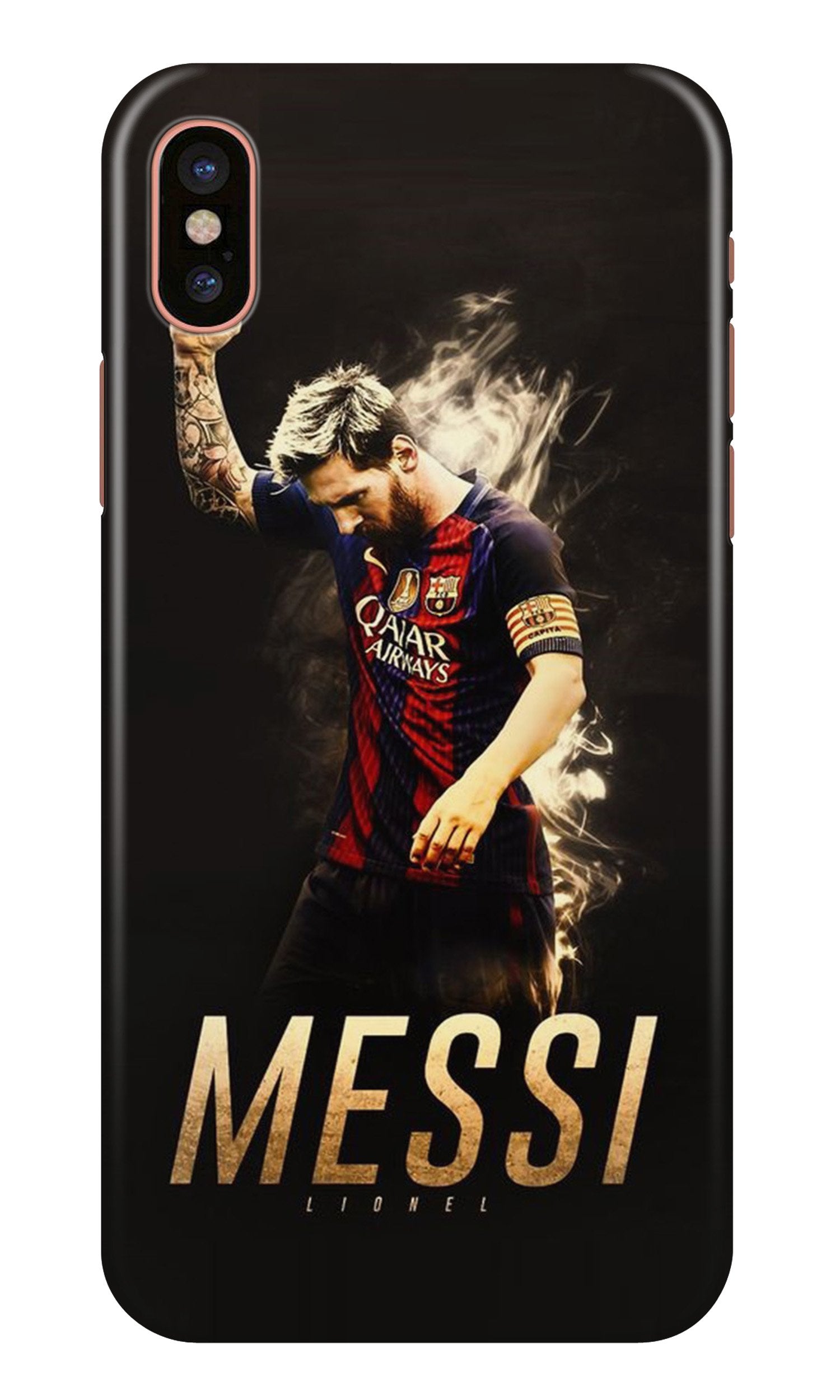 Messi Mobile Back Case for iPhone Xs (Design - 163) Messi Case for iPhone Xs (Design - 163)