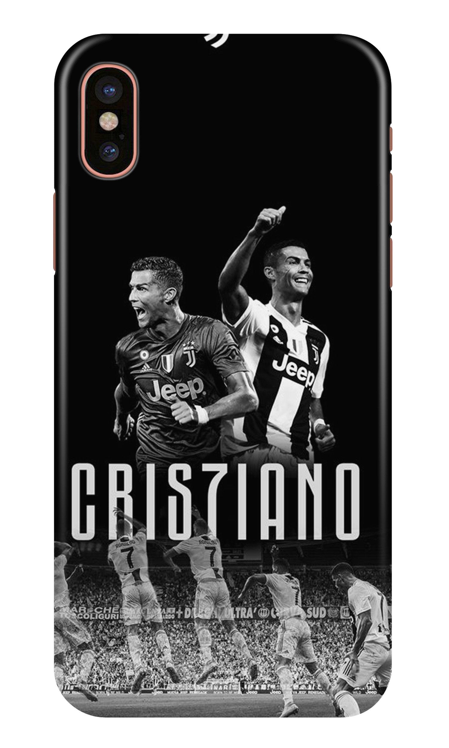 Cristiano Mobile Back Case for iPhone Xs (Design - 165) Cristiano Case for iPhone Xs (Design - 165)