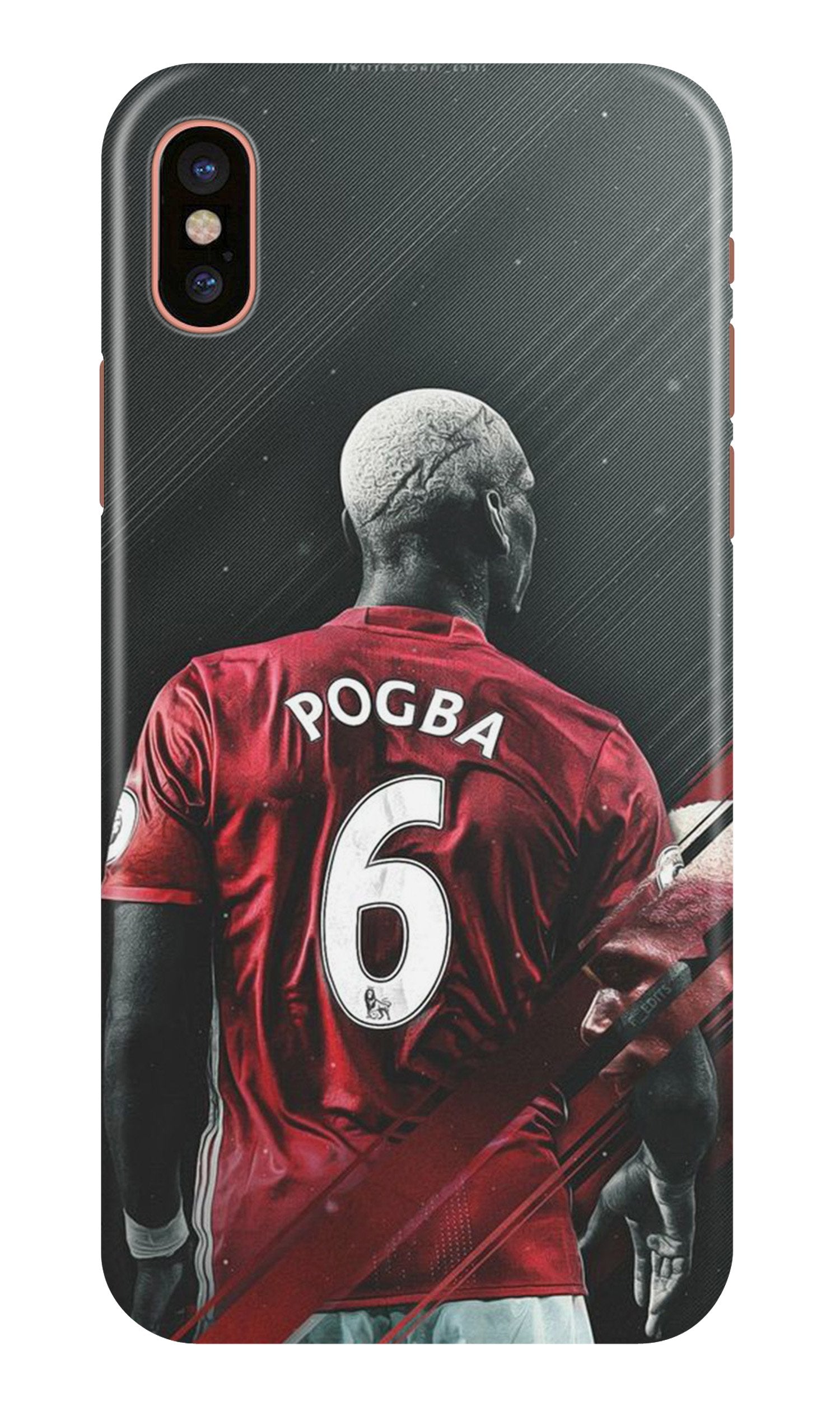 Pogba Mobile Back Case for iPhone Xs (Design - 167) Pogba Case for iPhone Xs (Design - 167)