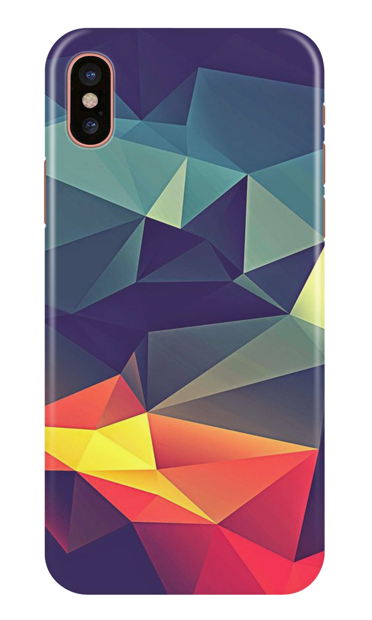 Modern Art Mobile Back Case for iPhone Xs (Design - 232) Modern Art Case for iPhone Xs (Design No. 232)