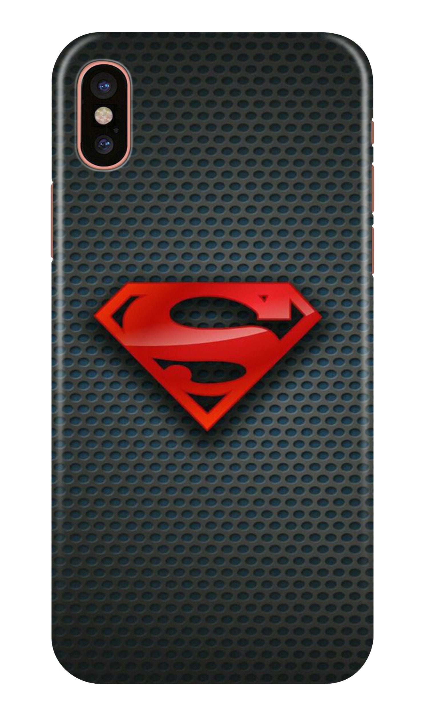 Superman Mobile Back Case for iPhone Xs (Design - 247) Superman Case for iPhone Xs (Design No. 247)