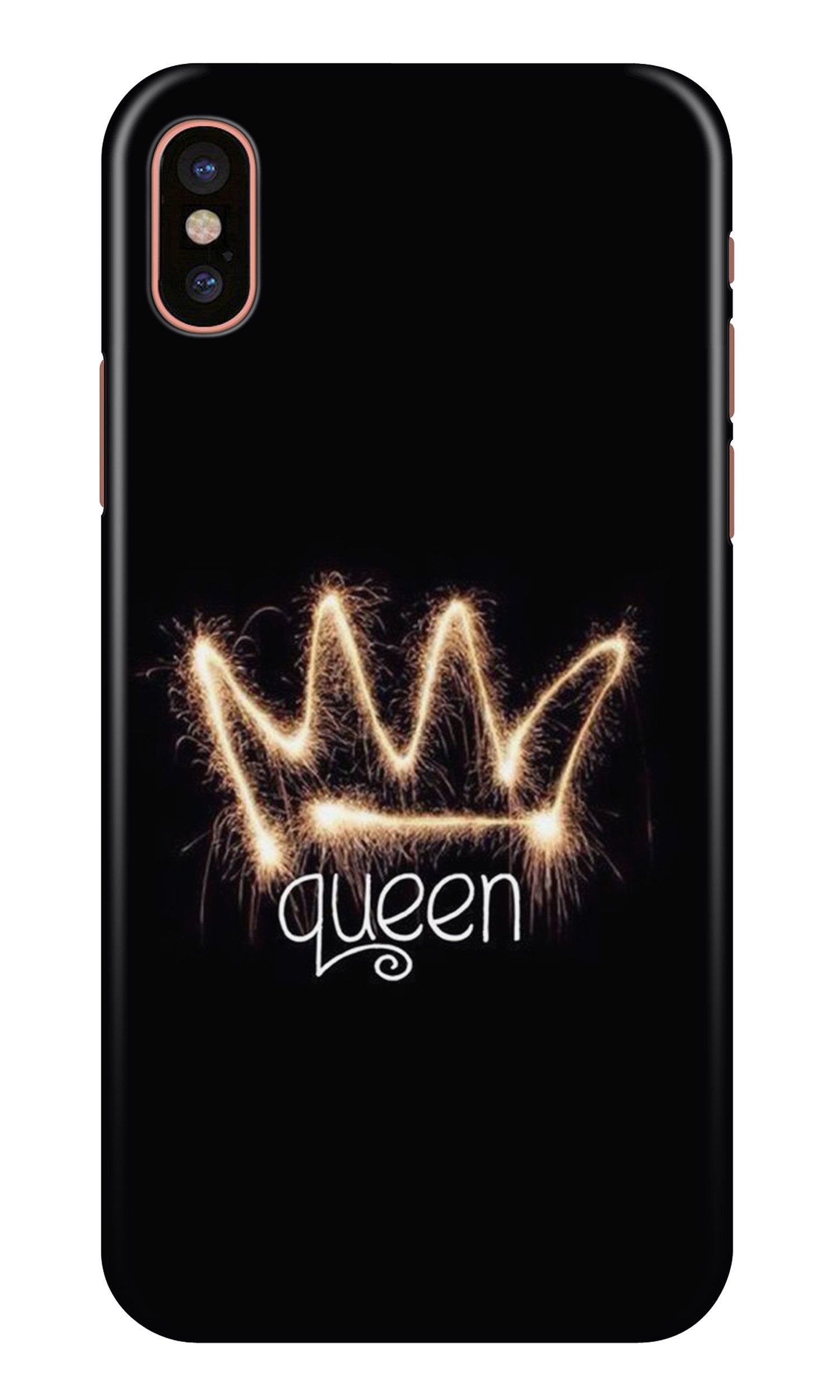 Queen Mobile Back Case for iPhone Xs (Design - 270) Queen Case for iPhone Xs (Design No. 270)