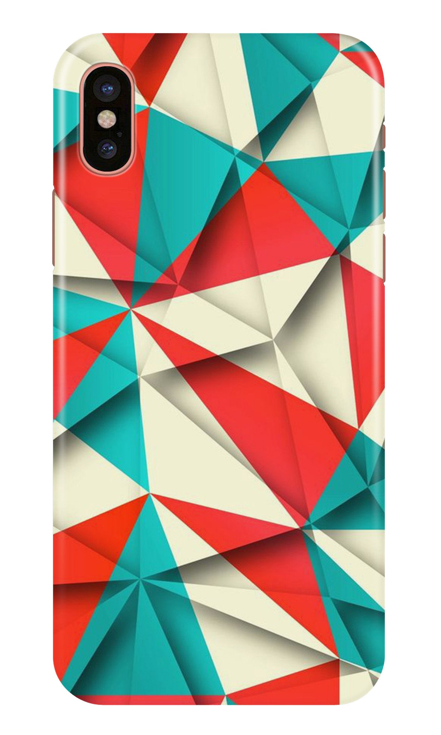 Modern Art Mobile Back Case for iPhone Xs (Design - 271) Modern Art Case for iPhone Xs (Design No. 271)