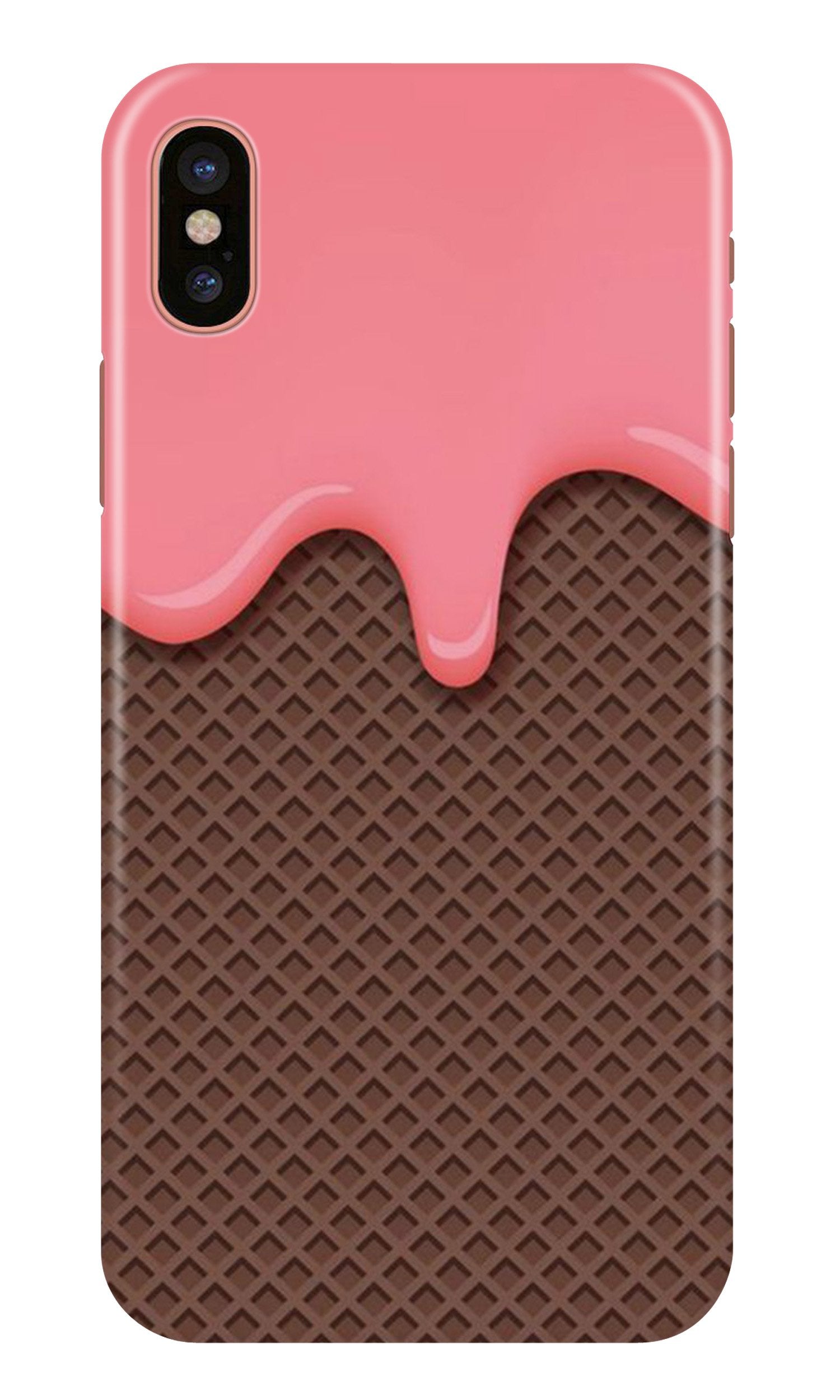 IceCream Mobile Back Case for iPhone Xs (Design - 287) IceCream Case for iPhone Xs (Design No. 287)