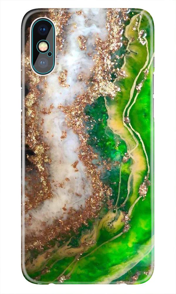 Marble Texture Mobile Back Case for iPhone Xs (Design - 307) Marble Texture Mobile Back Case for iPhone Xs (Design - 307)