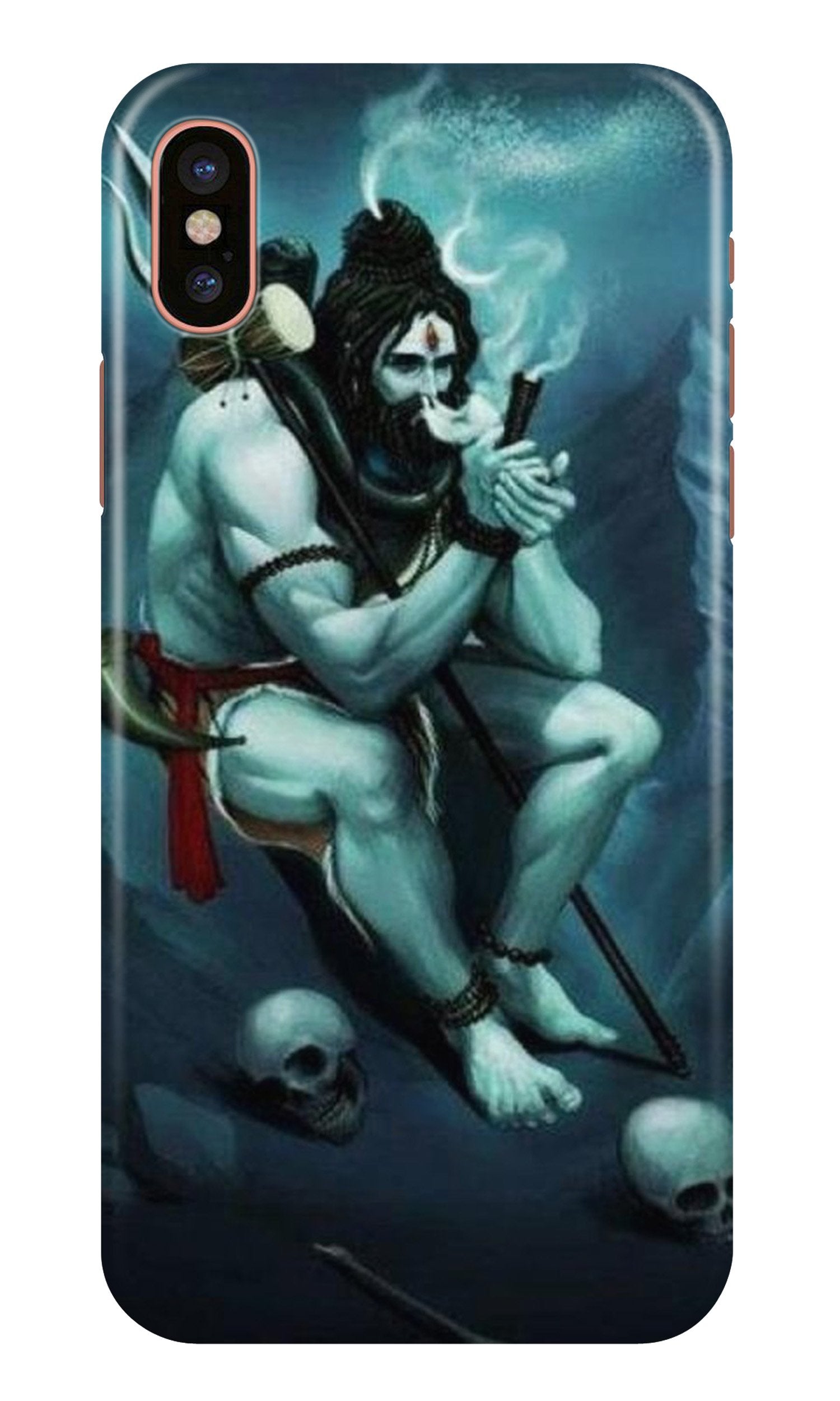 Lord Shiva Mahakal2 Mobile Back Case for iPhone Xs Max (Design - 98) Lord Shiva Mahakal2 Case for iPhone Xs Max