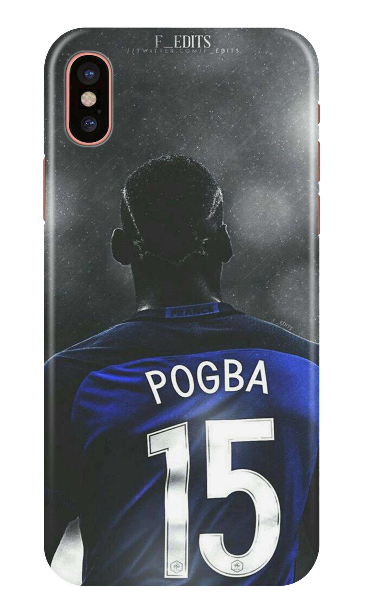 Pogba Mobile Back Case for iPhone Xs Max (Design - 159) Pogba Case for iPhone Xs Max (Design - 159)