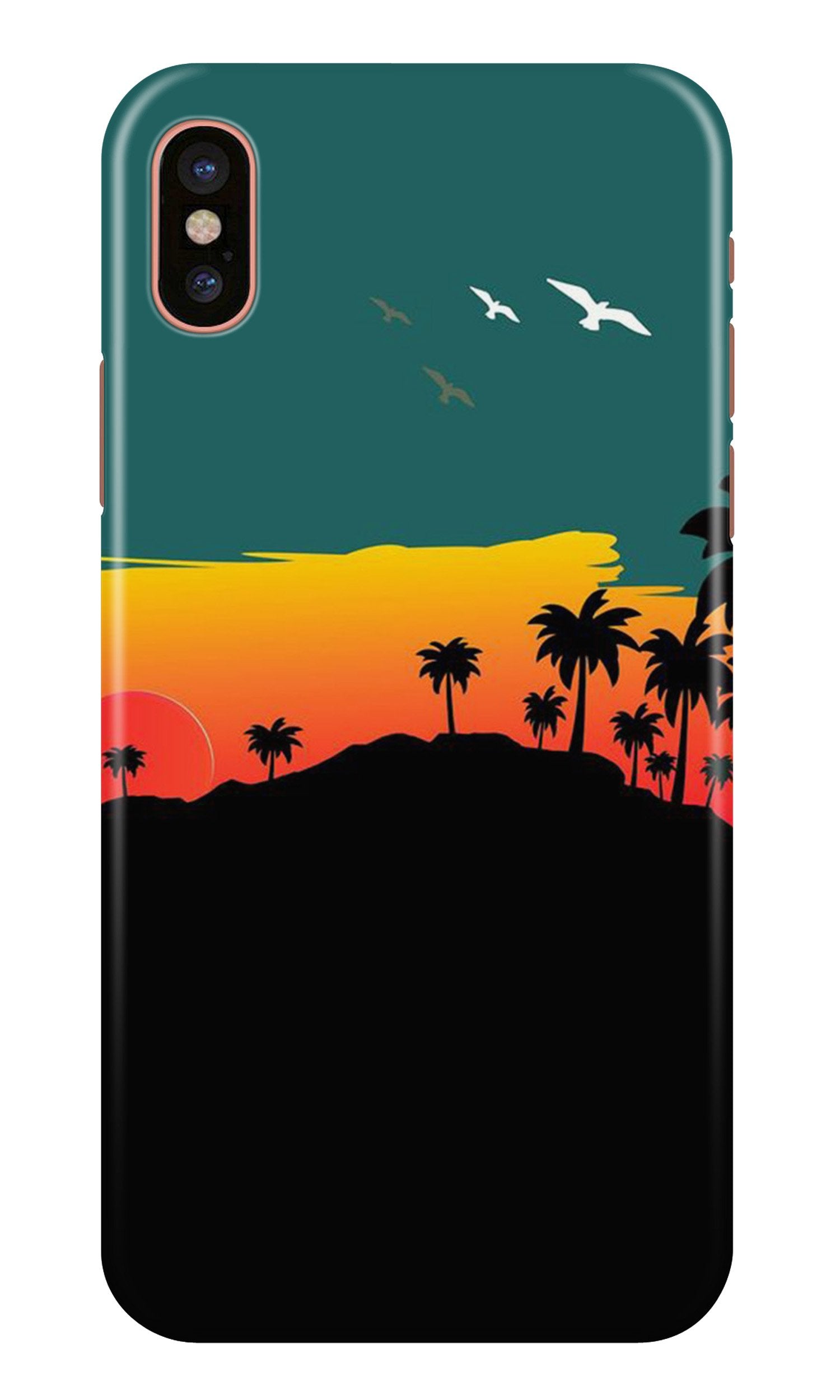 Sky Trees Mobile Back Case for iPhone Xs Max (Design - 191) Sky Trees Case for iPhone Xs Max (Design - 191)