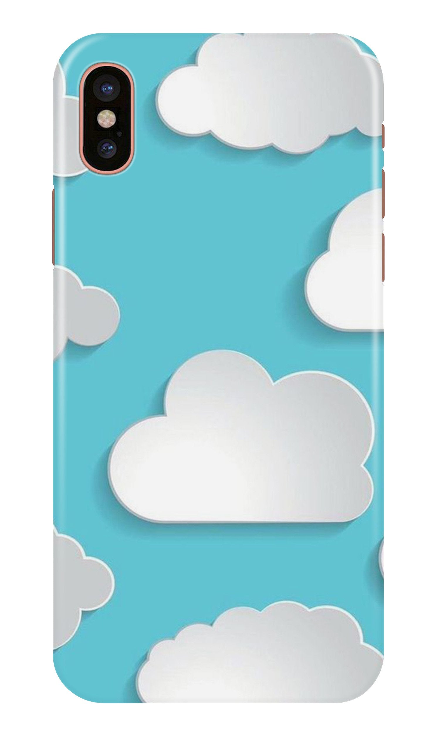 Clouds Mobile Back Case for iPhone Xs Max (Design - 210) Clouds Case for iPhone Xs Max (Design No. 210)