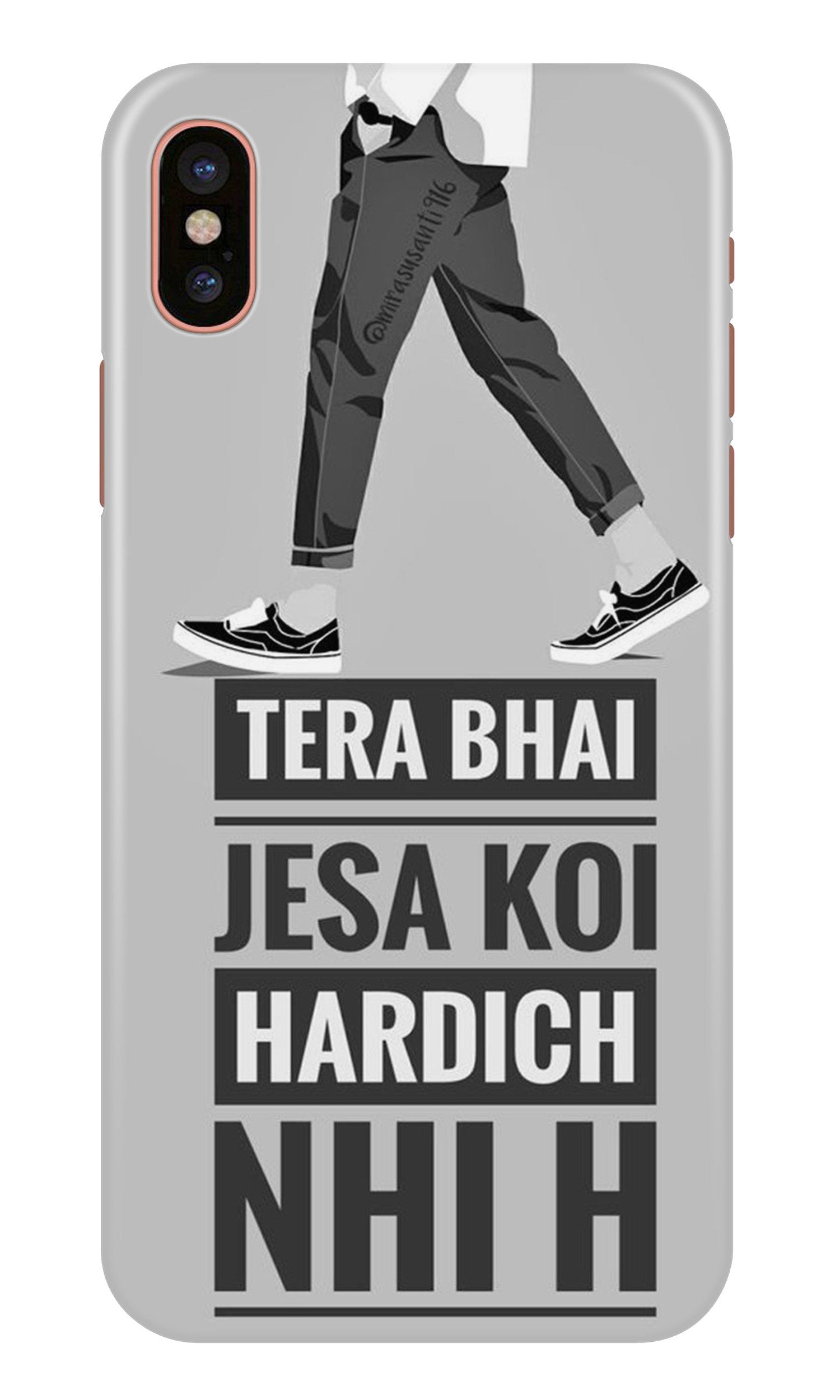 Hardich Nahi Mobile Back Case for iPhone Xs Max (Design - 214) Hardich Nahi Case for iPhone Xs Max (Design No. 214)