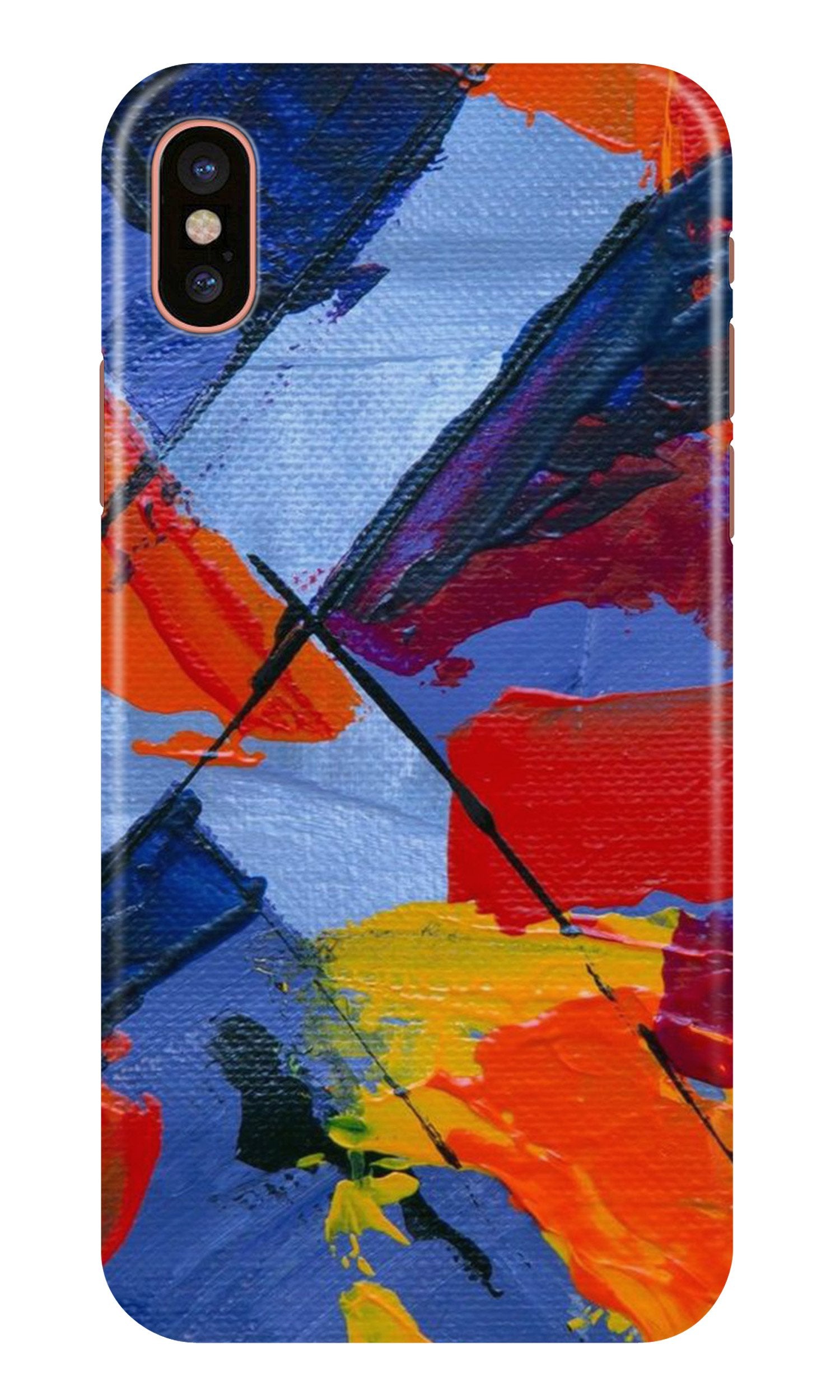 Modern Art Mobile Back Case for iPhone Xs Max (Design - 240) Modern Art Case for iPhone Xs Max (Design No. 240)