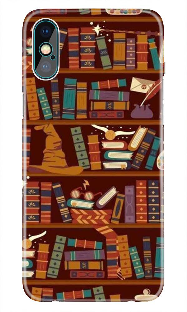 Book Shelf Mobile Back Case for iPhone Xs Max (Design - 390) Book Shelf Mobile Back Case for iPhone Xs Max (Design - 390)
