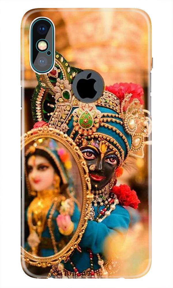 Lord Krishna5 Mobile Back Case for iPhone Xs Max logo cut (Design - 20) Lord Krishna5 Case for iPhone Xs Max logo cut