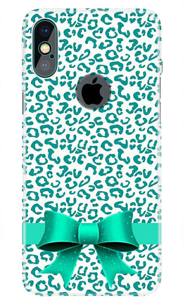Gift Wrap6 Mobile Back Case for iPhone Xs Max logo cut (Design - 41) Gift Wrap6 Case for iPhone Xs Max logo cut