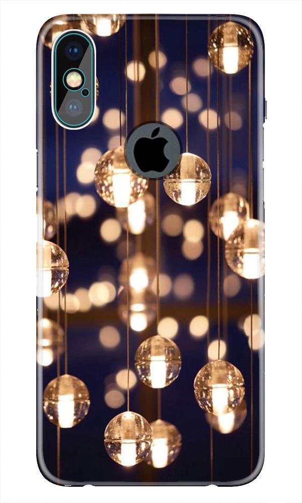 Party Bulb2 Mobile Back Case for iPhone Xs Max logo cut (Design - 77) Party Bulb2 Case for iPhone Xs Max logo cut