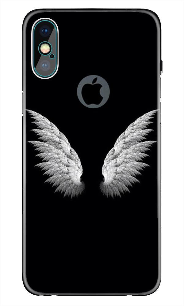 Angel Mobile Back Case for iPhone Xs Max logo cut (Design - 142) Angel Case for iPhone Xs Max logo cut (Design - 142)