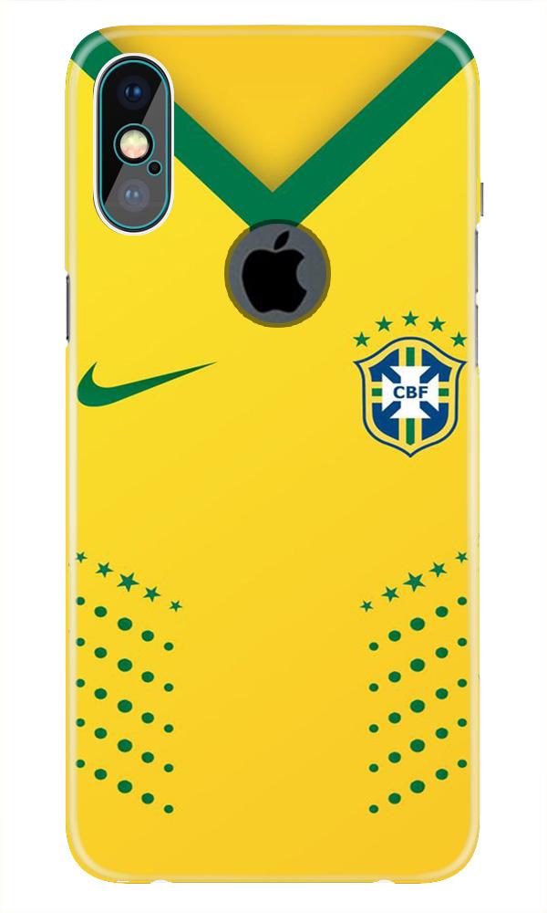 Brazil Mobile Back Case for iPhone Xs Max logo cut (Design - 176) Brazil Case for iPhone Xs Max logo cut (Design - 176)