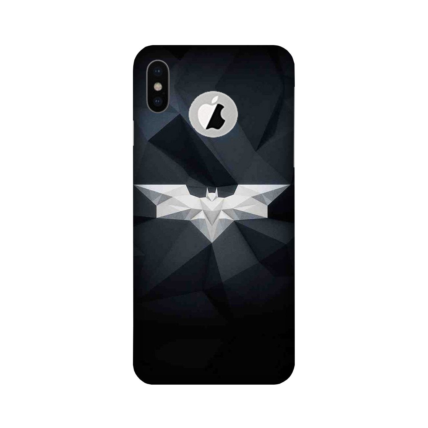 Batman Mobile Back Case for iPhone Xs logo cut (Design - 3) Batman Case for iPhone Xs logo cut