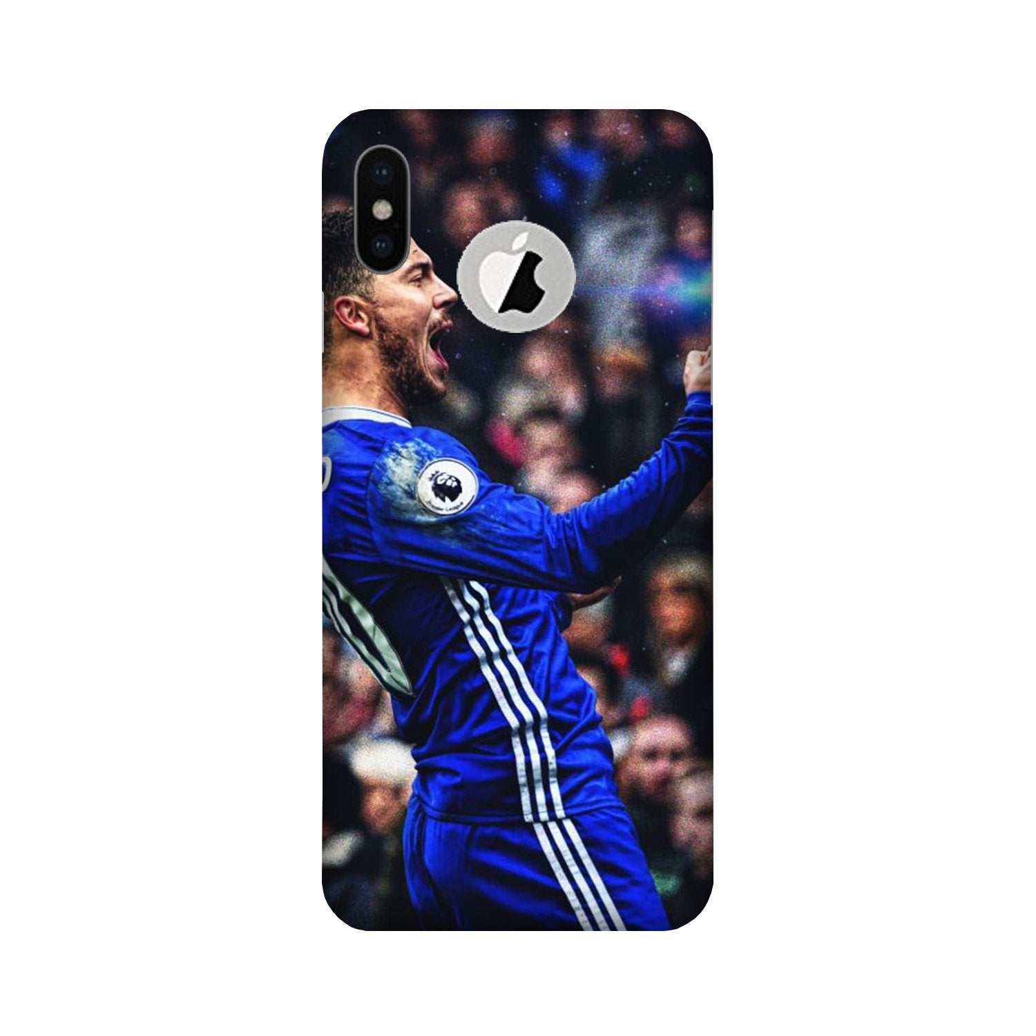Hazard Mobile Back Case for iPhone Xs logo cut (Design - 169) Hazard Case for iPhone Xs logo cut (Design - 169)