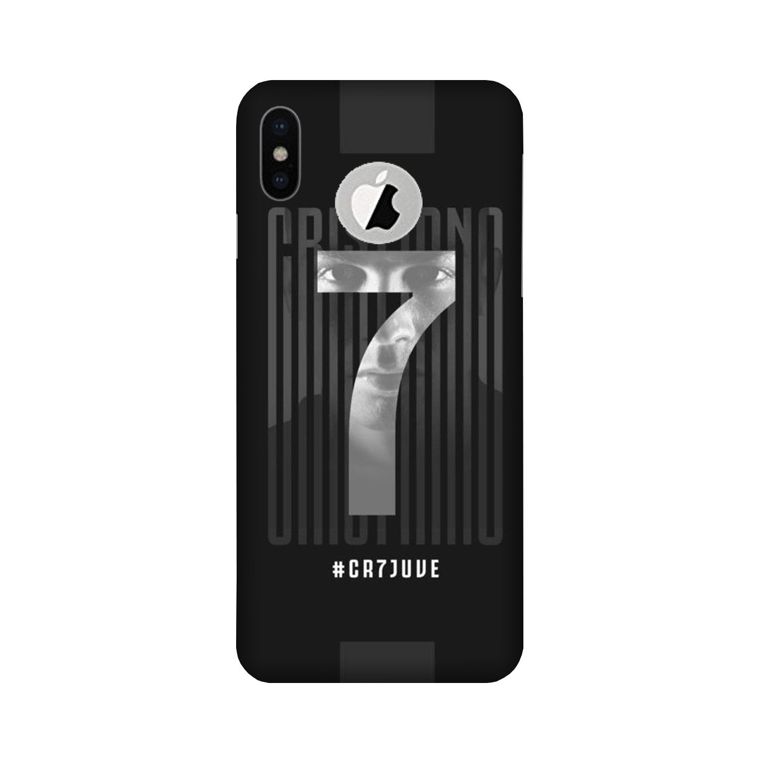 Cristiano Mobile Back Case for iPhone Xs logo cut (Design - 175) Cristiano Case for iPhone Xs logo cut (Design - 175)