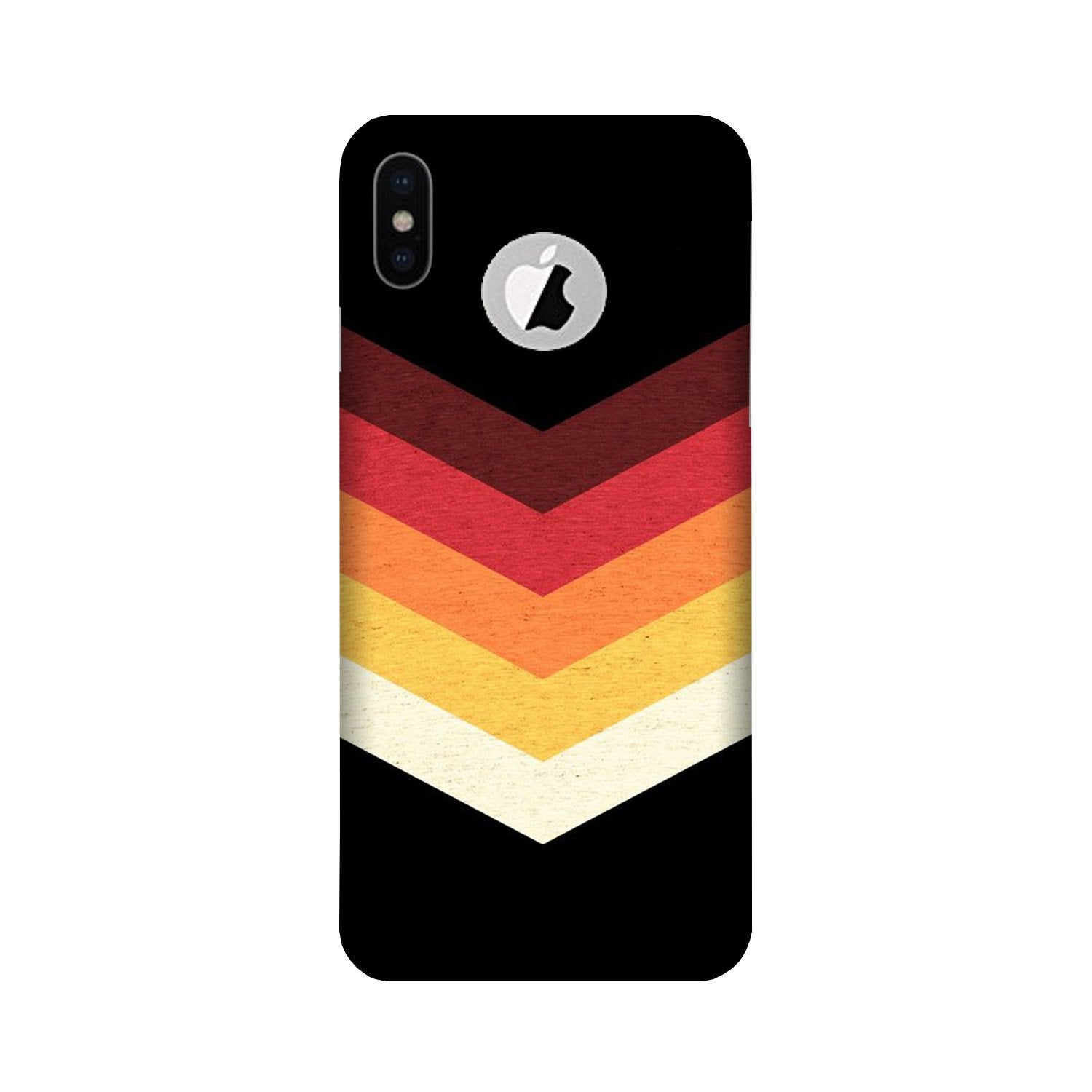 Designer Mobile Back Case for iPhone Xs logo cut (Design - 193) Designer Case for iPhone Xs logo cut (Design - 193)