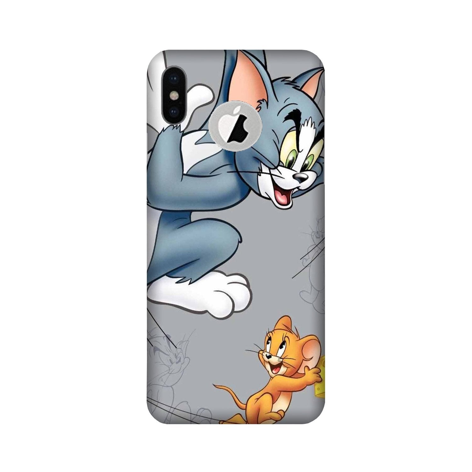 Tom n Jerry Mobile Back Case for iPhone Xs Logo Cut (Design - 399) Tom n Jerry Mobile Back Case for iPhone Xs Logo Cut (Design - 399)