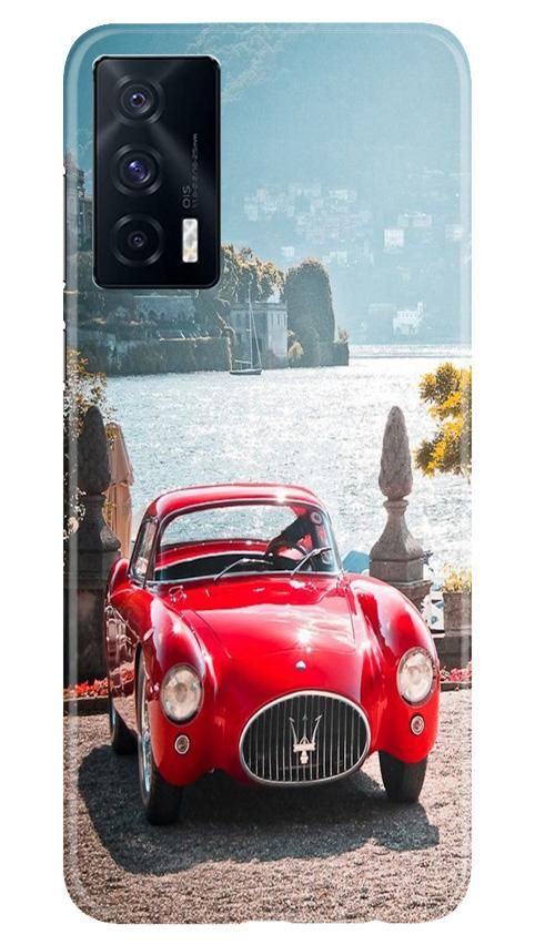 Vintage Car Mobile Back Case for Vivo iQOO 7 (Design - 51) Vintage Car Case for Vivo iQOO 7