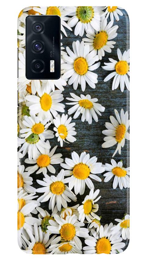 White flowers2 Mobile Back Case for Vivo iQOO 7 (Design - 62) White flowers2 Case for Vivo iQOO 7