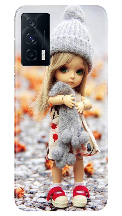 Cute Doll Mobile Back Case for Vivo iQOO 7 (Design - 93) Cute Doll Case for Vivo iQOO 7