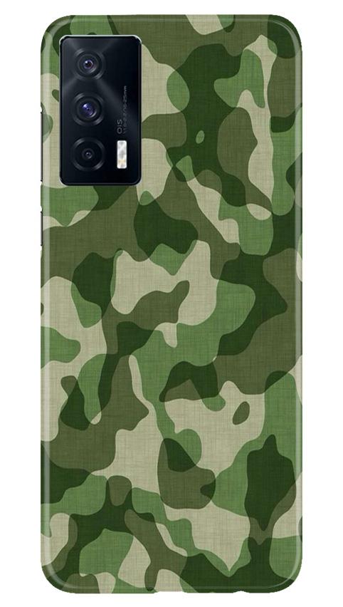 Army Camouflage Mobile Back Case for Vivo iQOO 7 (Design - 106) Army Camouflage Case for Vivo iQOO 7 (Design - 106)