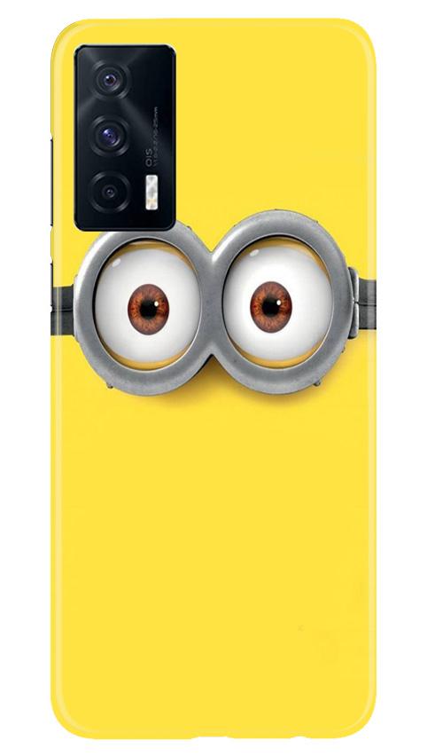 Minions Mobile Back Case for Vivo iQOO 7 (Design - 128) Minions Case for Vivo iQOO 7 (Design - 128)