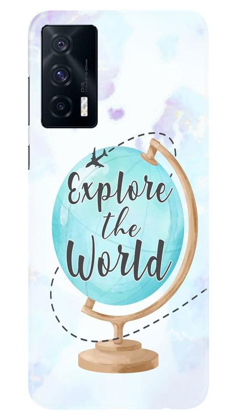 Explore the World Mobile Back Case for Vivo iQOO 7 (Design - 207) Explore the World Case for Vivo iQOO 7 (Design No. 207)
