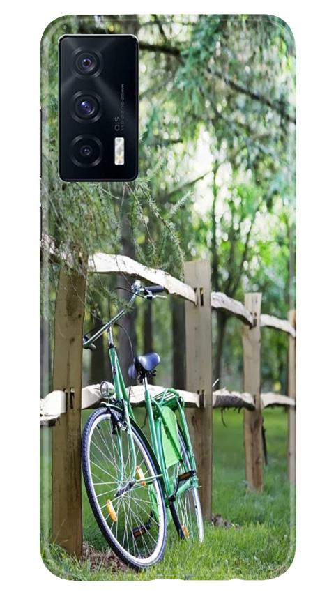 Bicycle Mobile Back Case for Vivo iQOO 7 (Design - 208) Bicycle Case for Vivo iQOO 7 (Design No. 208)