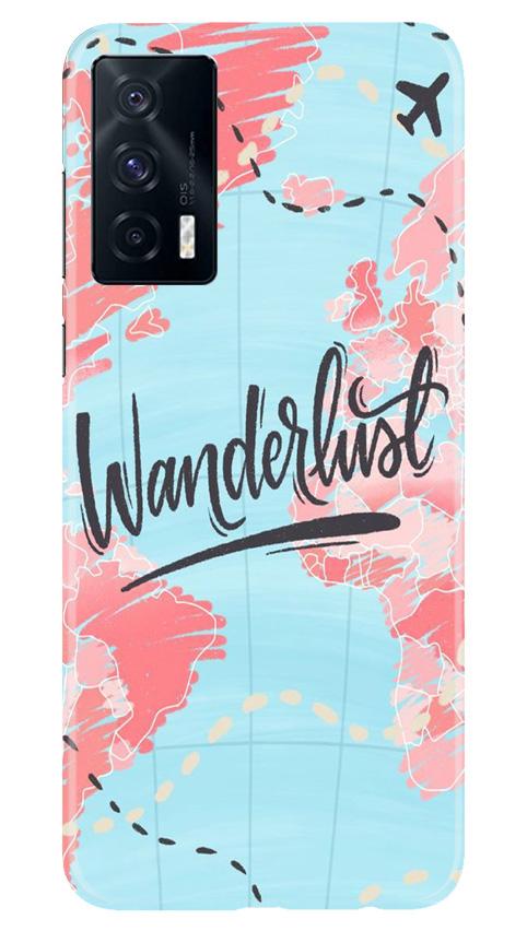 Wonderlust Travel Mobile Back Case for Vivo iQOO 7 (Design - 223) Wonderlust Travel Case for Vivo iQOO 7 (Design No. 223)
