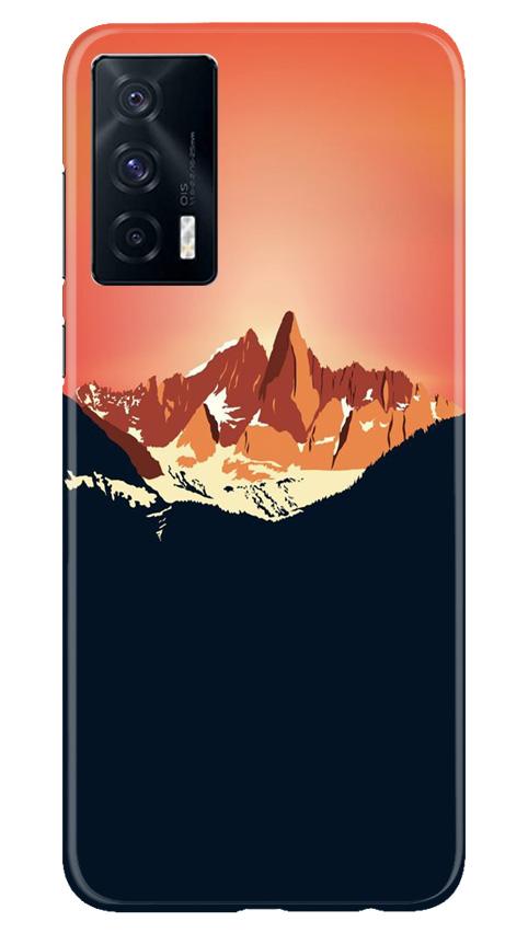 Mountains Mobile Back Case for Vivo iQOO 7 (Design - 227) Mountains Case for Vivo iQOO 7 (Design No. 227)