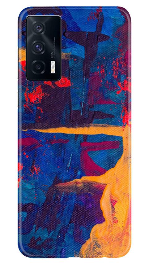Modern Art Mobile Back Case for Vivo iQOO 7 (Design - 238) Modern Art Case for Vivo iQOO 7 (Design No. 238)