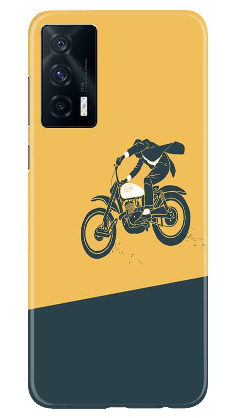 Bike Lovers Mobile Back Case for Vivo iQOO 7 (Design - 256) Bike Lovers Case for Vivo iQOO 7 (Design No. 256)