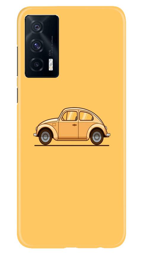 Vintage Car Mobile Back Case for Vivo iQOO 7 (Design - 262) Vintage Car Case for Vivo iQOO 7 (Design No. 262)