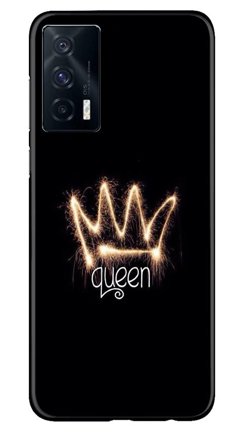 Queen Mobile Back Case for Vivo iQOO 7 (Design - 270) Queen Case for Vivo iQOO 7 (Design No. 270)